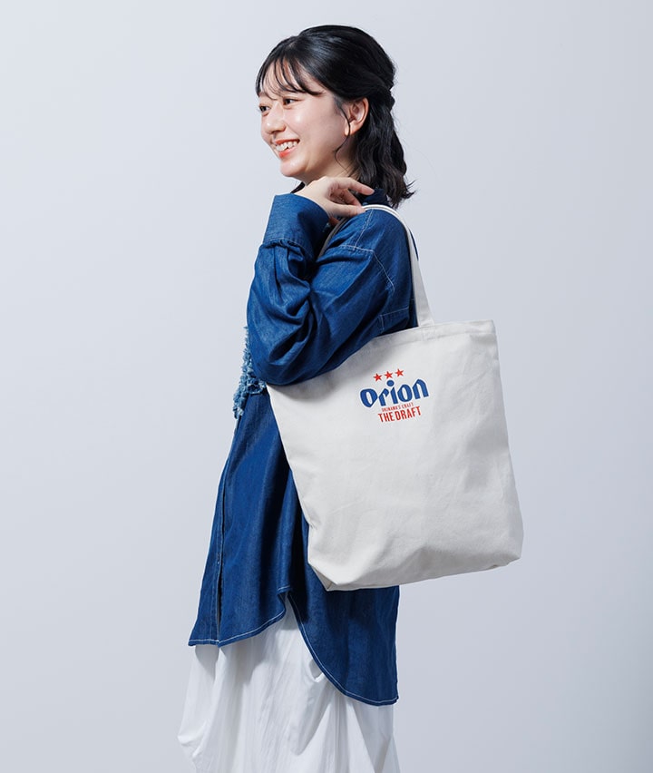 （予約商品）【オリオンビール】３ポケット付きトート