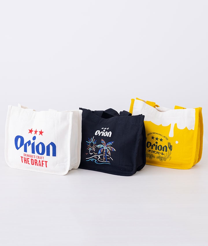 （予約商品）【オリオンビール】スクエアトートバッグ