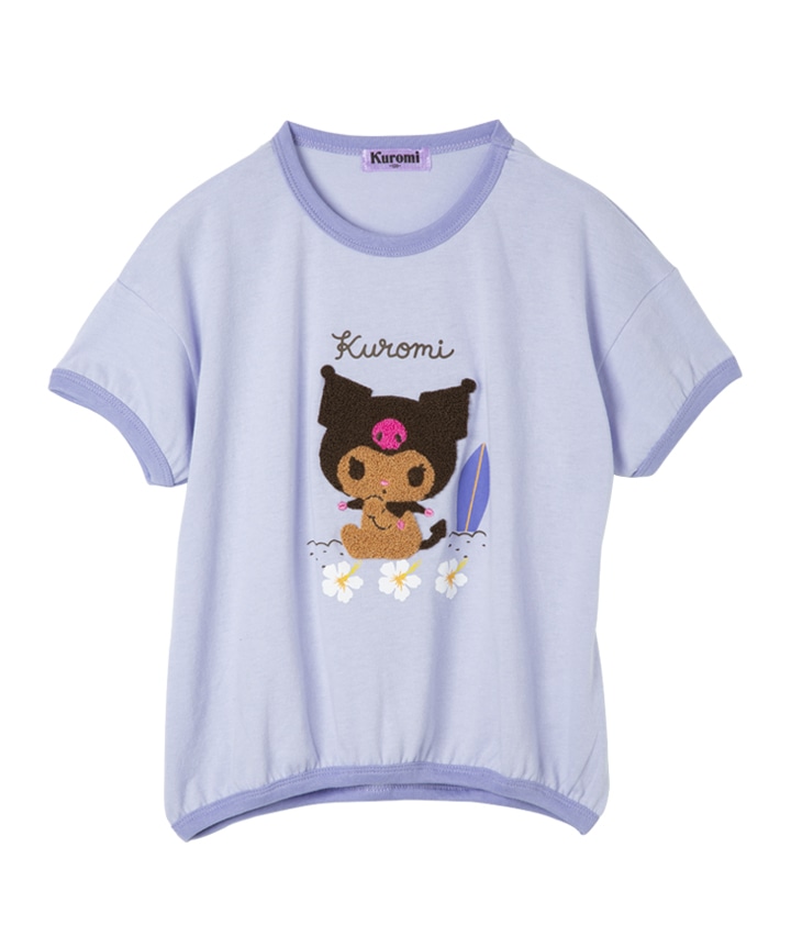 【サンリオキャラクターズ】（クロミ）サガラ刺しゅうＴシャツ