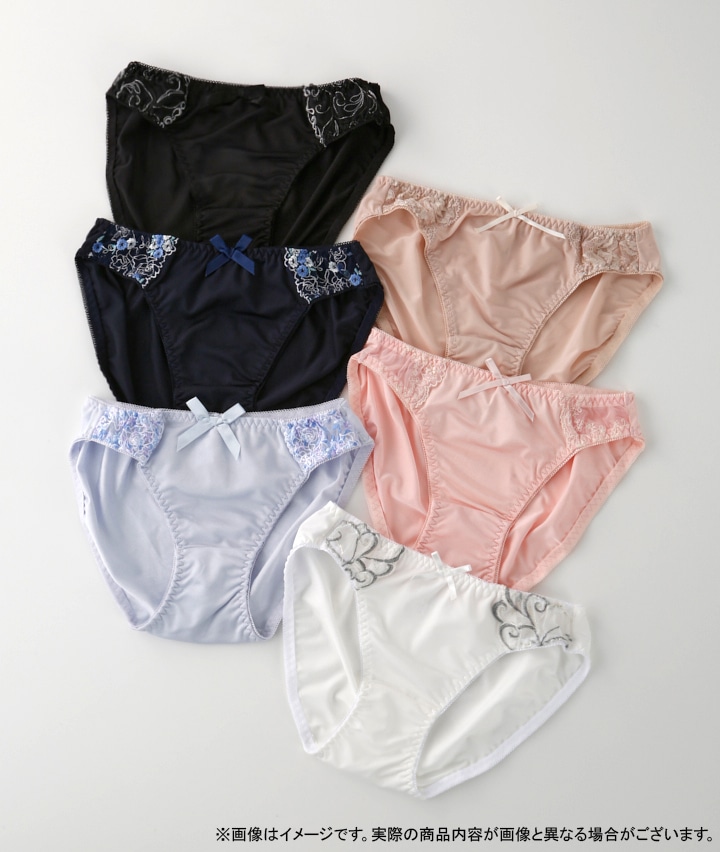 （おまかせアソート）（６点セット）レースショーツパック