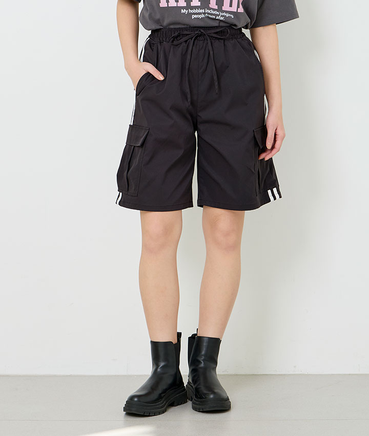 サイドラインハーフカーゴパンツ