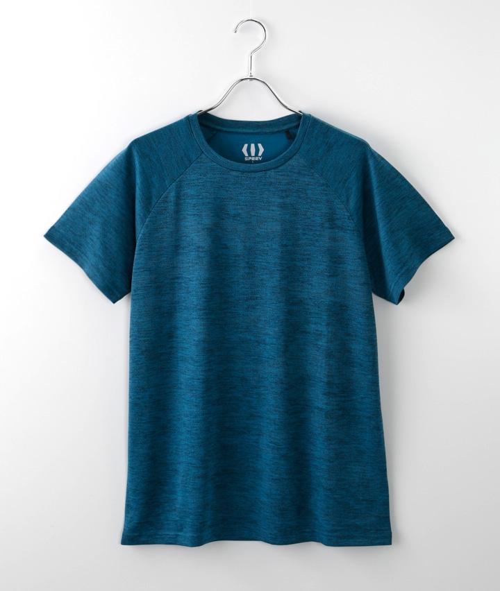 （吸水速乾）ジャカードメッシュＴシャツ