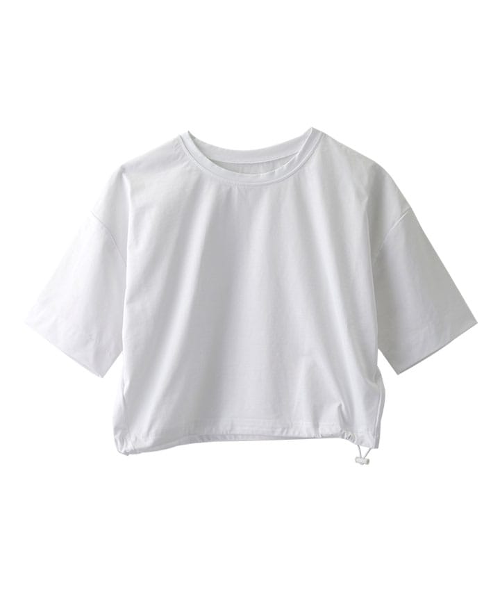 （ＳＰＥＥＤＲＹ）（綿のような風合い）（速乾）クロップドドロストＴシャツ