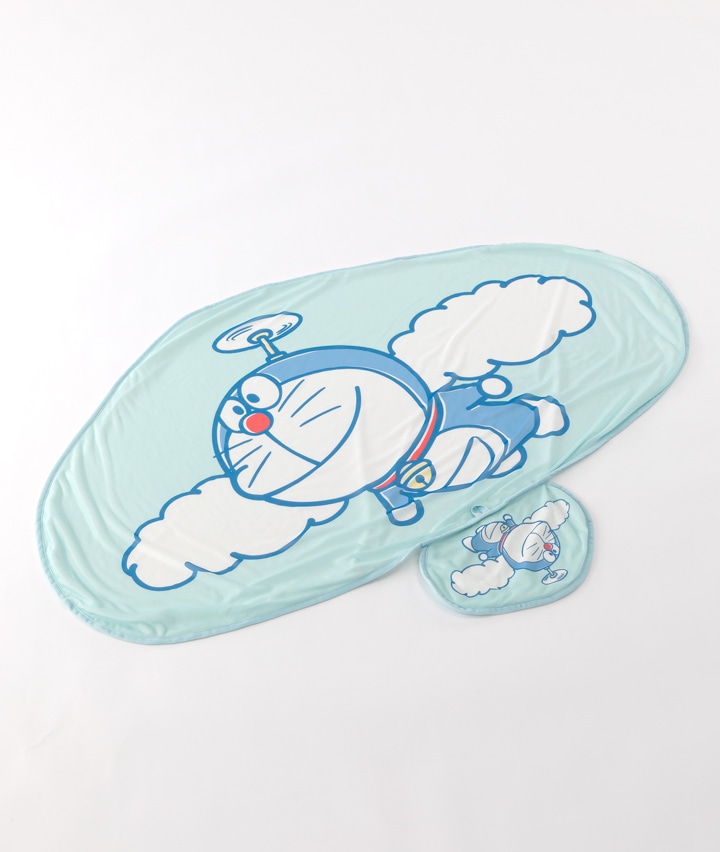 【アイムドラえもん】　アイムドラえもん　ふわふわお空　冷感ダイカットブランケット