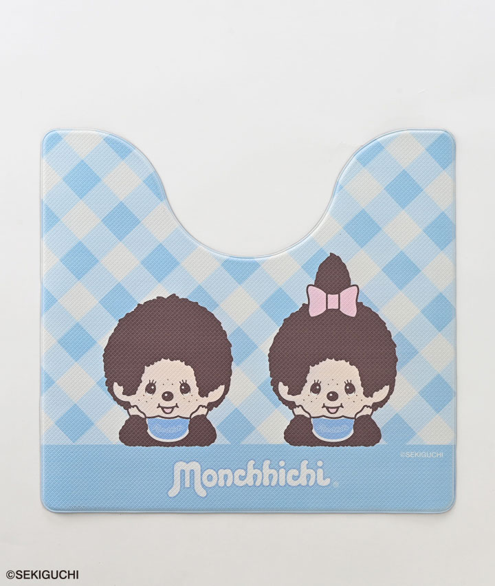 【モンチッチ】ＰＶＣトイレ足元マットＡ