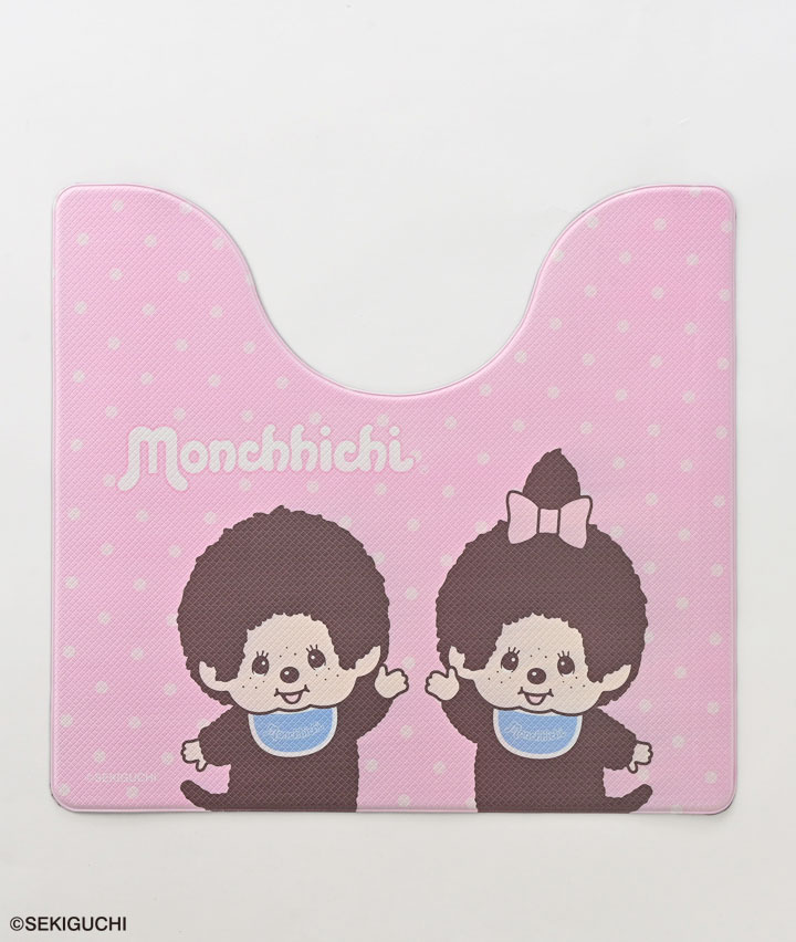 【モンチッチ】ＰＶＣトイレ足元マットＢ