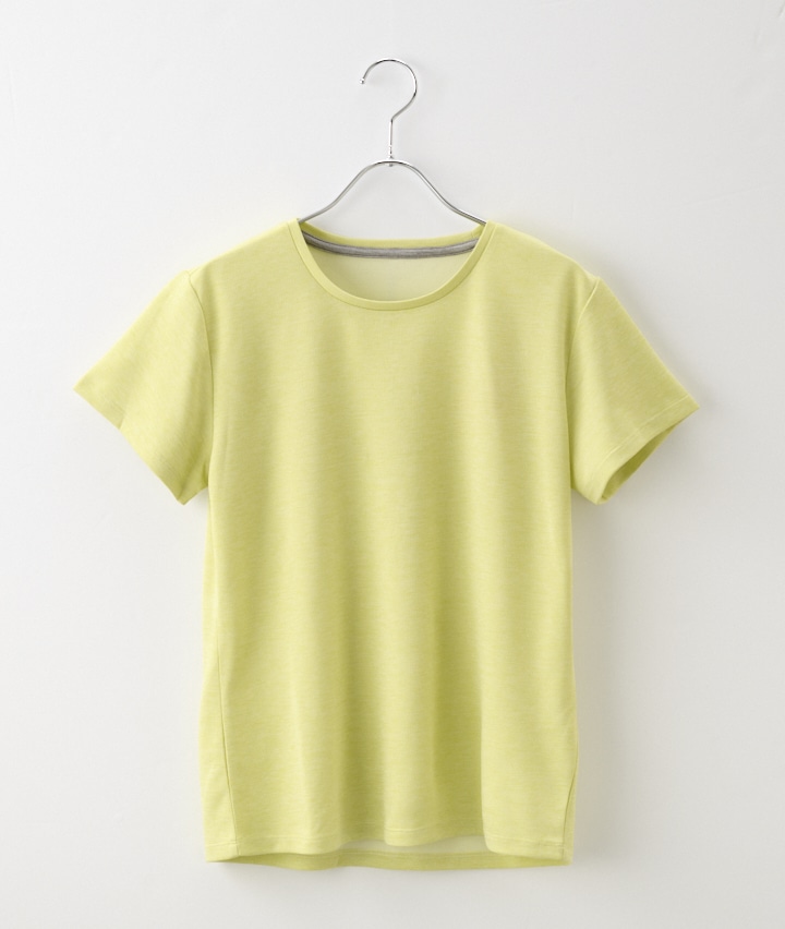 （接触冷感）クルーネック半袖Ｔシャツ