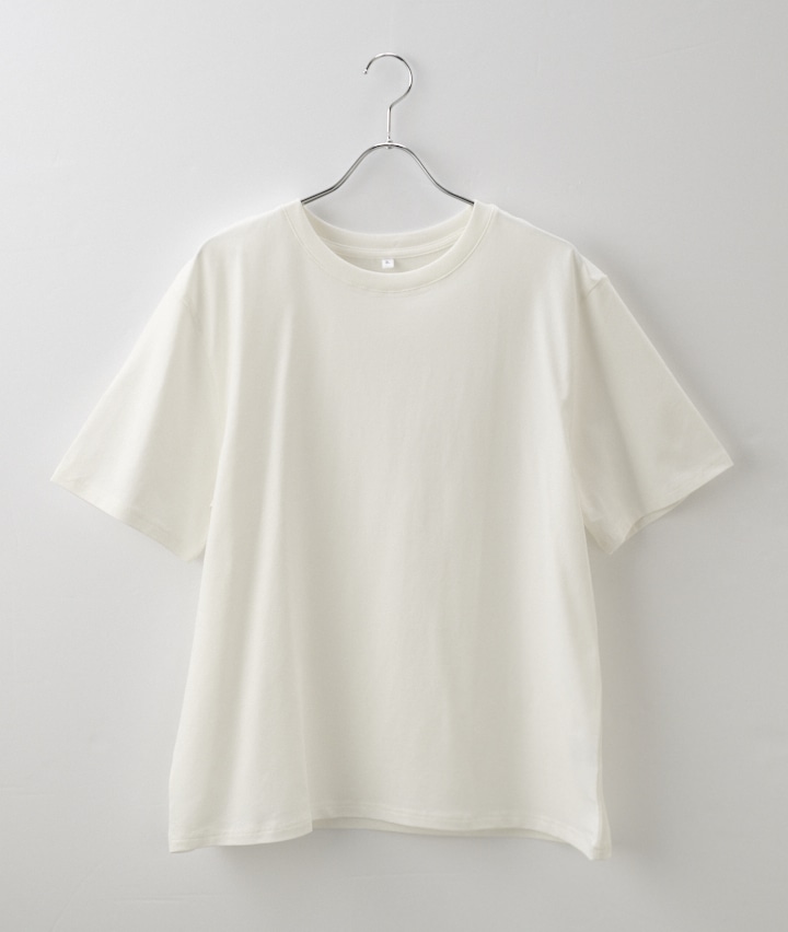 【ハイクールコットン】クルーネックＴシャツ