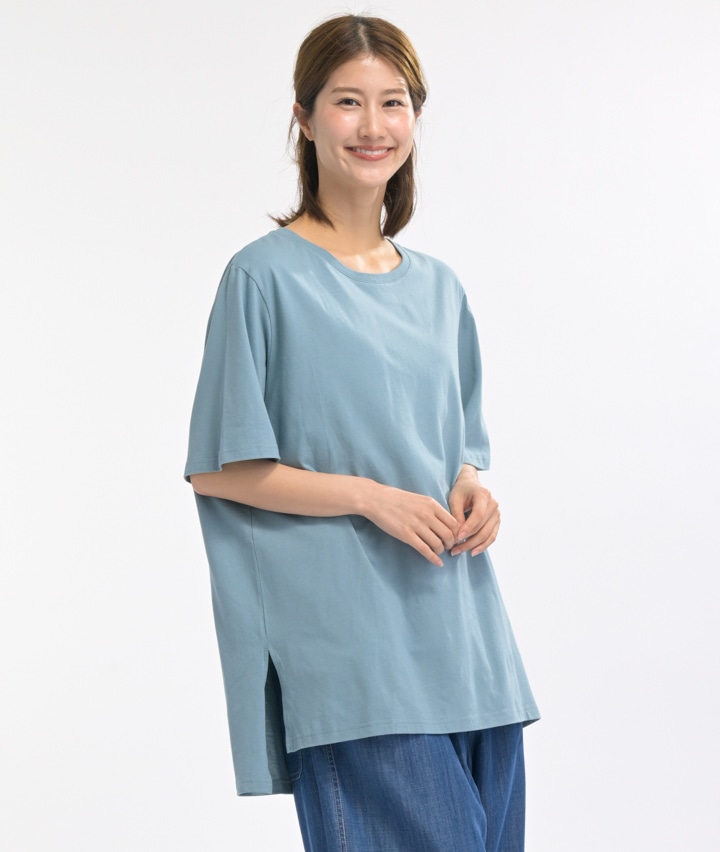 【コットンＵＳＡ】チュニックＴシャツ