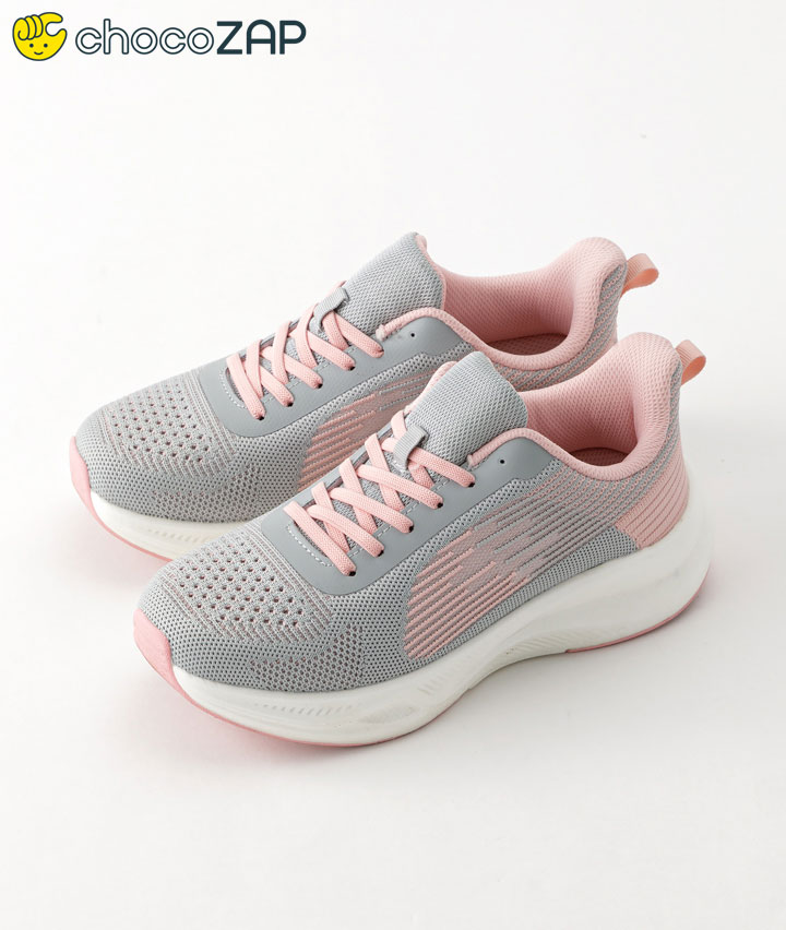 【ｃｈｏｃｏＺＡＰコラボ】軽量ニットスニーカー