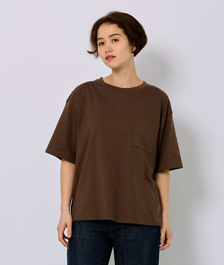 （ＵＳＡコットン）ポケット付き半袖Ｔシャツ