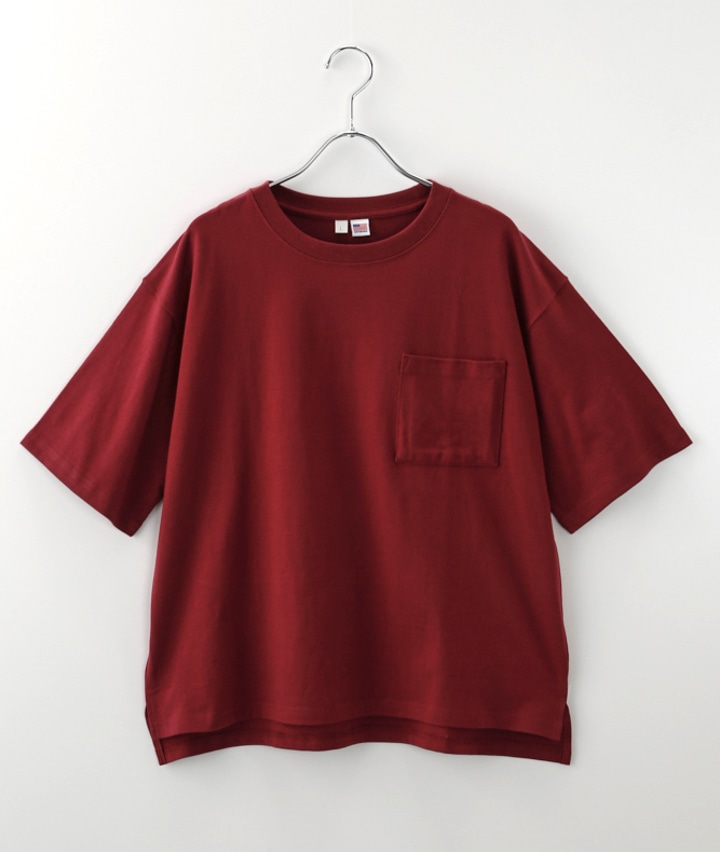 （ＵＳＡコットン）ポケット付き半袖Ｔシャツ