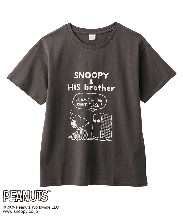 【ＰＥＡＮＵＴＳ】（スヌーピー）半袖Ｔシャツ