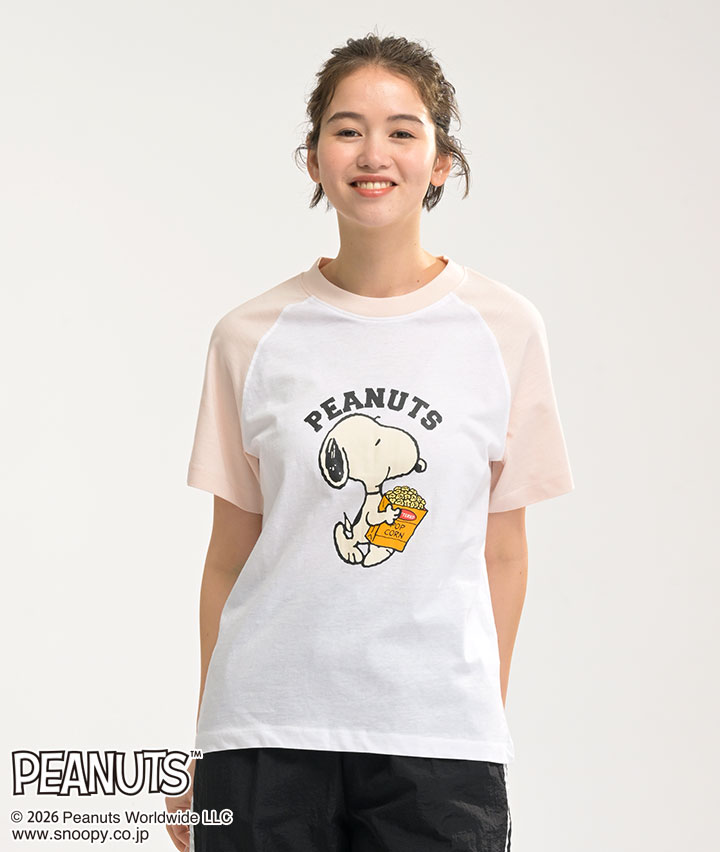 【ＰＥＡＮＵＴＳ】（スヌーピー）半袖Ｔシャツ