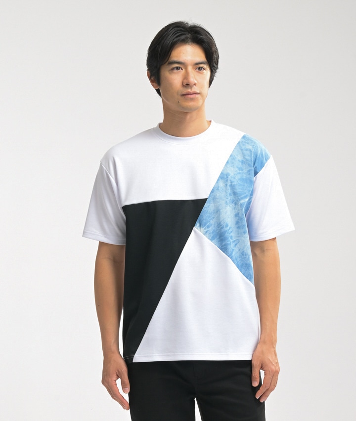 ジオメトリック切替Ｔシャツ