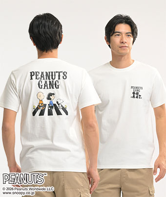 【ＰＥＡＮＵＴＳ】（スヌーピー）プリントＴシャツ
