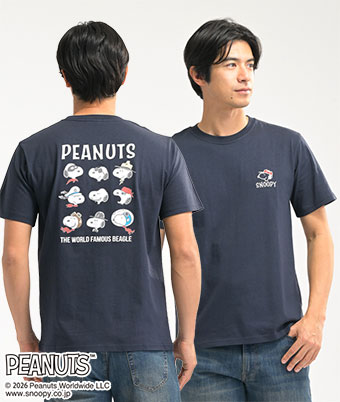 【ＰＥＡＮＵＴＳ】（スヌーピー）プリントＴシャツ