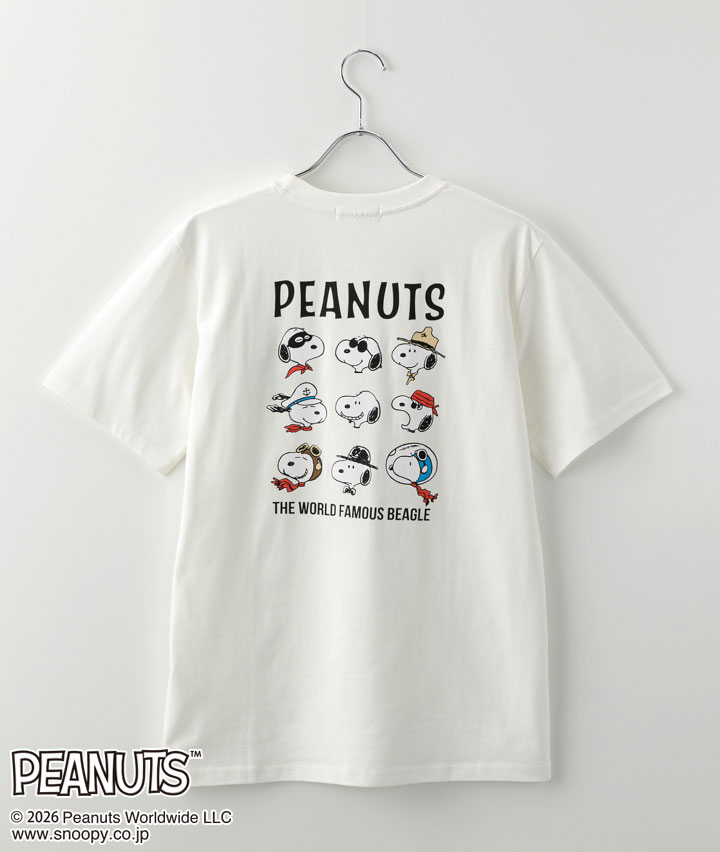 【ＰＥＡＮＵＴＳ】（スヌーピー）プリントＴシャツ