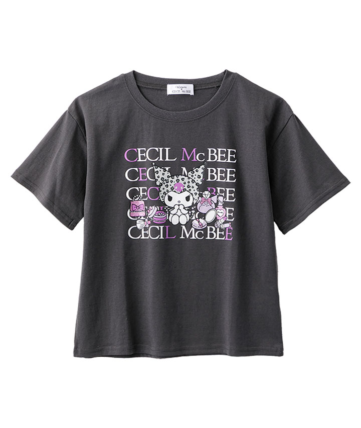 【ＣＥＣＩＬ ＭｃＢｅｅ＆サンリオ】（クロミ）女児半袖Ｔシャツ