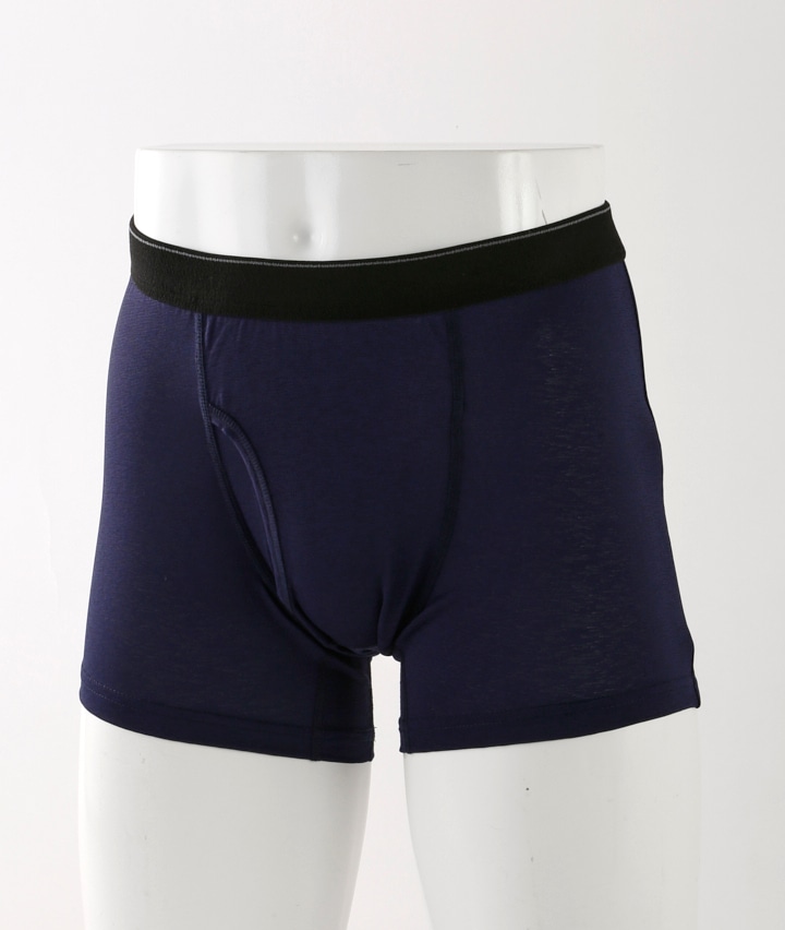 【着るヒヤロン×Ｐａｓｅｏｓ　ＣＯＯＬ】【はいて実感・涼シリーズ】（強撚ストレッチ）（接触冷感）（前開き）（２枚組）ボクサーブリーフ