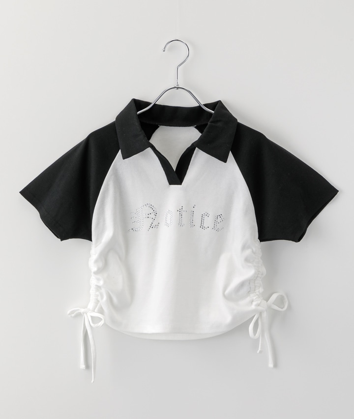 ラインストーンロゴＴシャツ