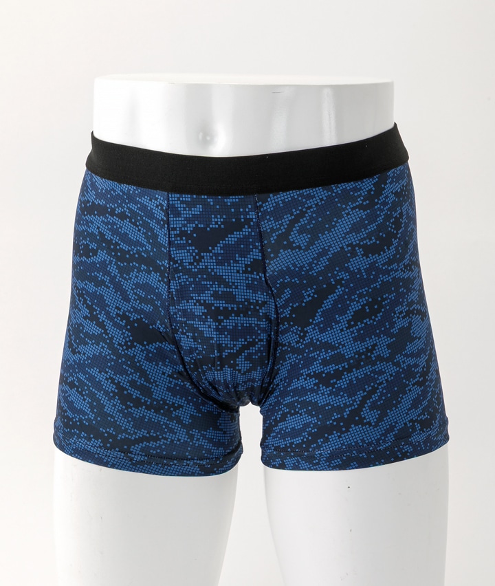 【男の身だしなみ　ちょい漏れ対策】（吸水性）（抗菌防臭）（ストレッチ）（前開き）ボクサーブリーフ