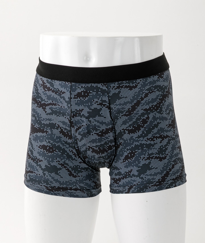 【男の身だしなみ　ちょい漏れ対策】（吸水性）（抗菌防臭）（ストレッチ）（前開き）ボクサーブリーフ