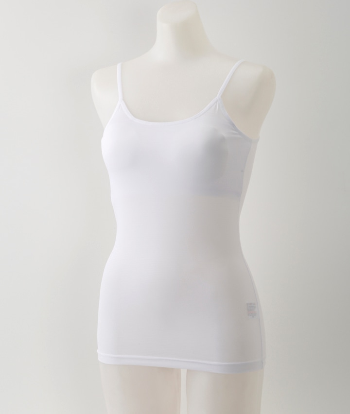 【肌サラＤＡＹＳ】（吸放湿）（ＵＶ）（吸水速乾）（通気性）（カップ付き）タンクトップ