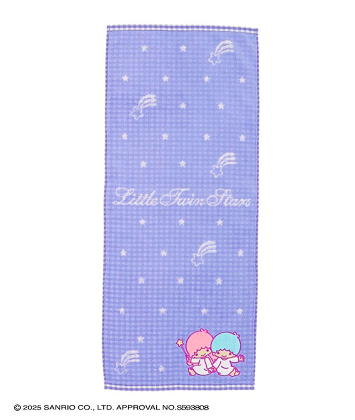 【サンリオキャラクターズ】（リトルツインスターズ）キュートキキララ フェイスタオル