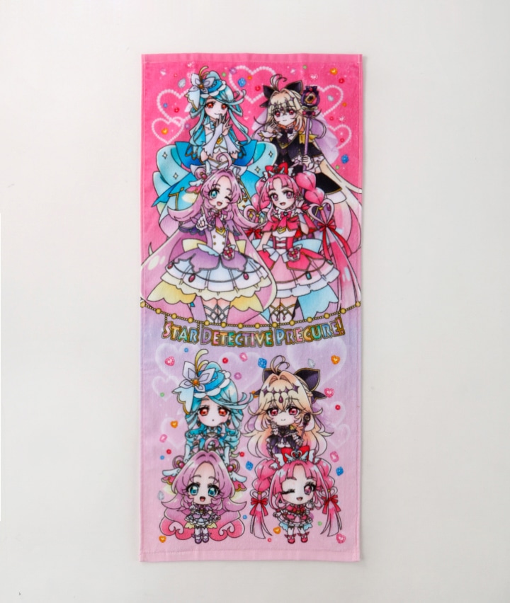 【名探偵プリキュア】インクジェットフェイスタオル