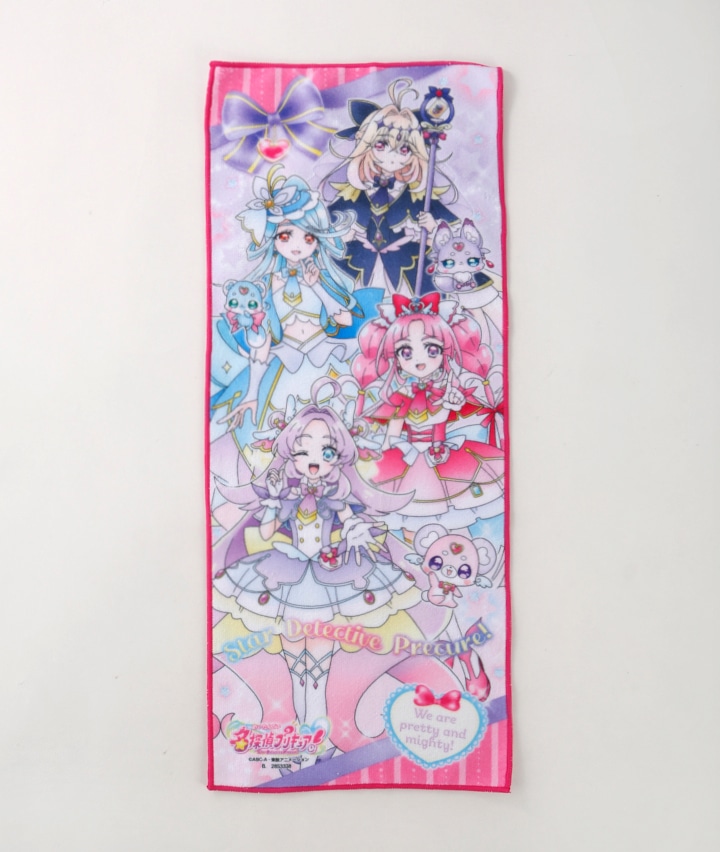 【名探偵プリキュア】マイクロファイバーフェイスタオル