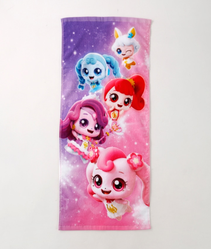 【シークレットキャッチ！ティニピン】インクジェットフェイスタオル