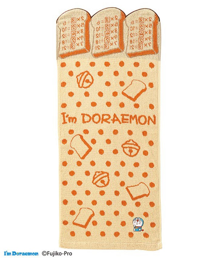 【Ｉ’ｍ Ｄｏｒａｅｍｏｎ】フライングアンキパン フェイスタオル