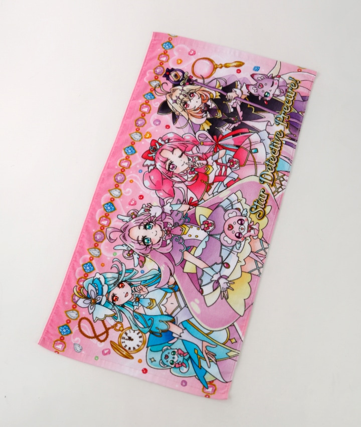 【名探偵プリキュア】インクジェットミニバスタオル
