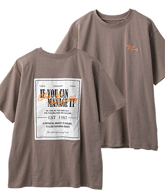 バックワッペンＴシャツ