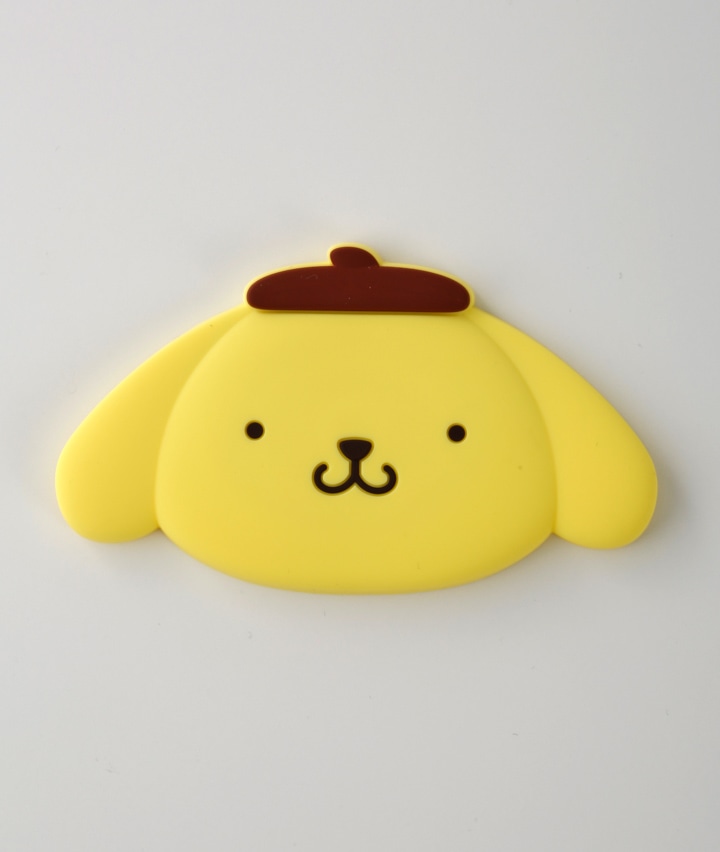 ダイカットシリコンミラーポムポムプリン