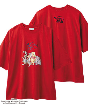 【Ｄｉｓｎｅｙ】（くまのプーさん）プリントＴシャツ