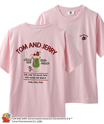 【ＴＯＭ＆ＪＥＥＲＹ】バックプリントＴシャツ