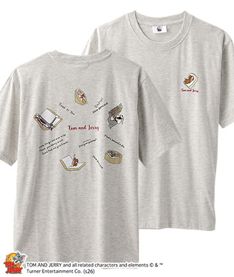 【ＴＯＭ＆ＪＥＥＲＹ】バックプリントＴシャツ