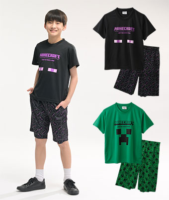 【マインクラフト】メッシュ半袖上下セット