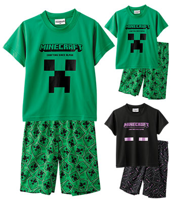 【マインクラフト】半袖メッシュ上下セット