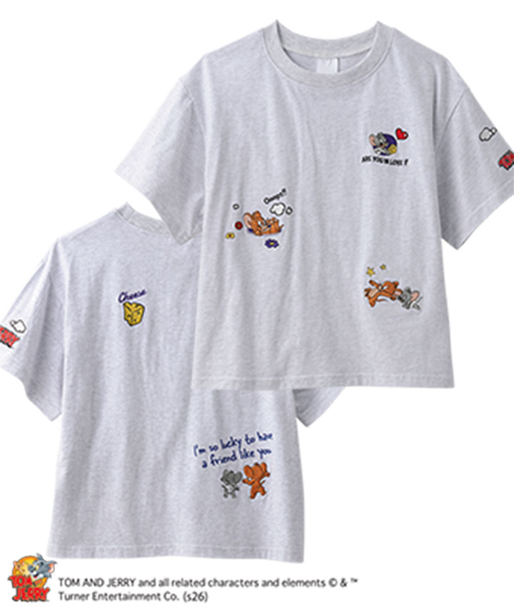 【トムとジェリー】女児Ｔシャツ