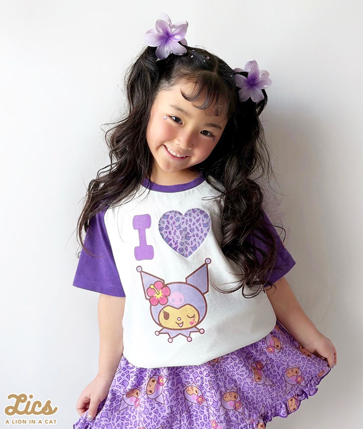 【ＬＩＣＳ】【サンリオ】（クロミ）女児半袖Ｔシャツ