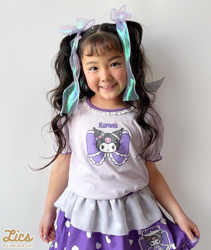 【ＬＩＣＳ】【サンリオ】（クロミ）女児半袖Ｔシャツ