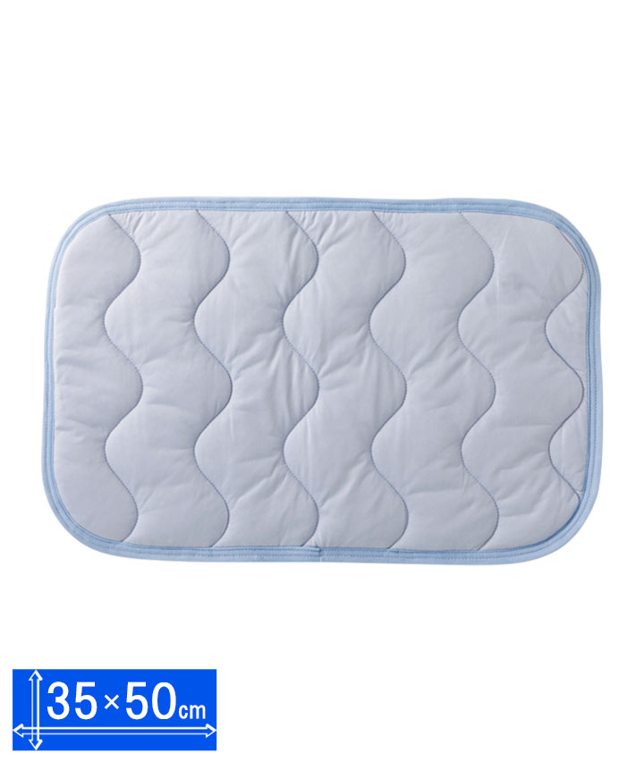 【夏の眠りの悩みに、ひんやり応える】ダブルメッシュ枕パッド　３５Ｘ５０ｃｍ
