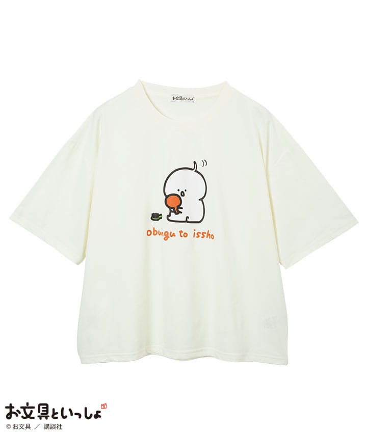 【お文具といっしょ】婦人Ｔシャツ
