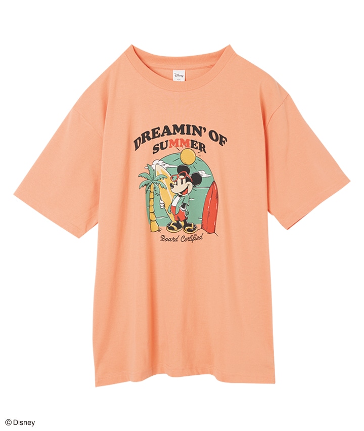 【Ｄｉｓｎｅｙ】ミッキーマウスデザインＴシャツ