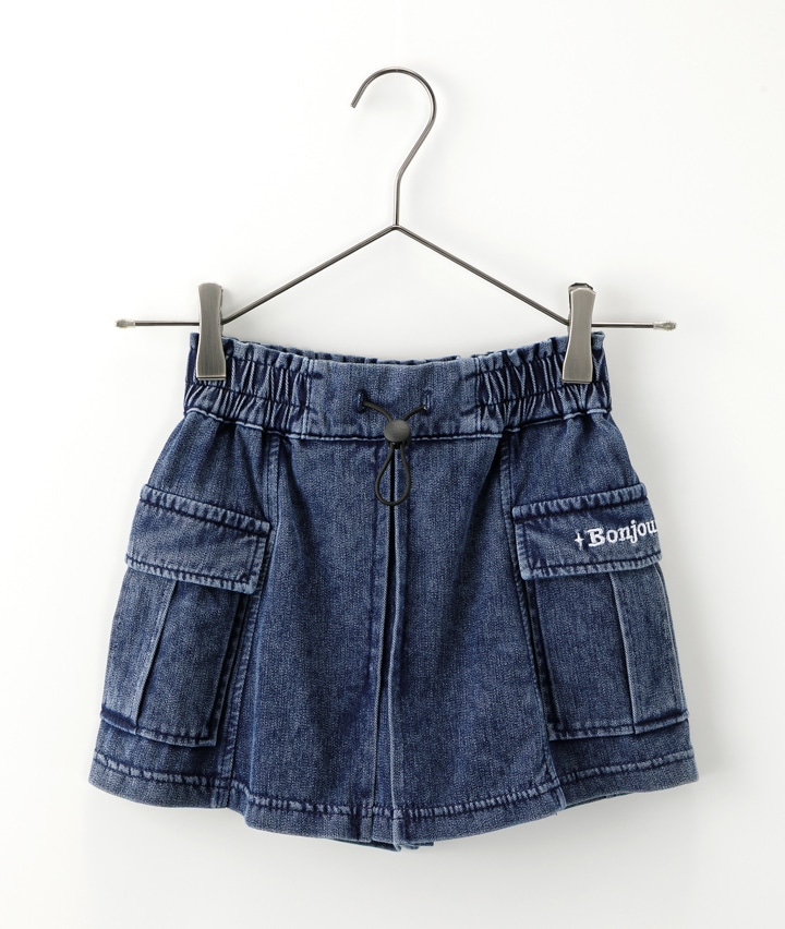 （ストレッチ）女児ハイテゴー冷感カーゴショートパンツ