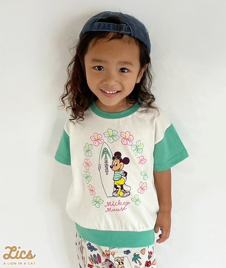 【ＬＩＣＳ】【Ｄｉｓｎｅｙ】（ミッキー）Ｔシャツ（８０ｃｍ～）