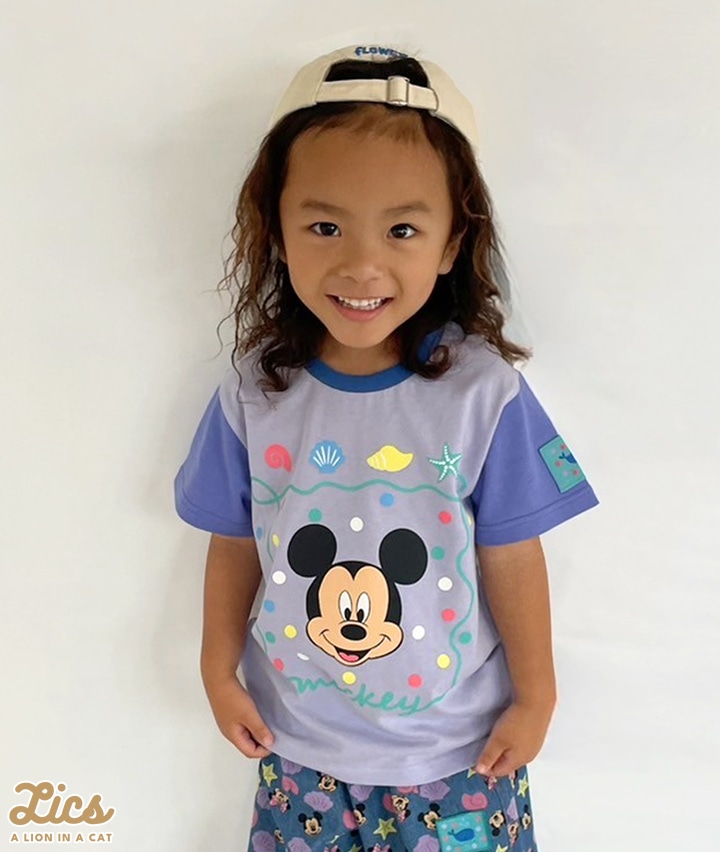 【ＬＩＣＳ】【Ｄｉｓｎｅｙ】（ミッキー）Ｔシャツ（８０ｃｍ～）
